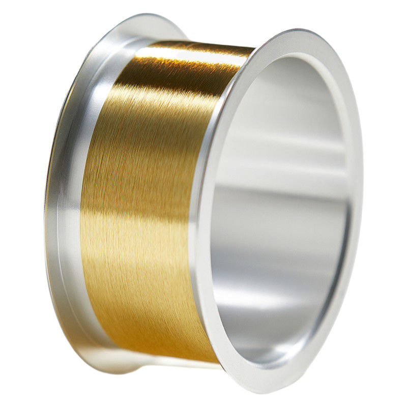 Ultra Thin 0.05mm Gold Coated Silver Spooled Wire For High Reliability Electrical Interconnects