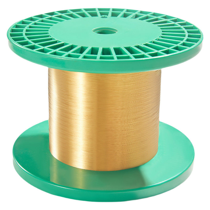 Ultra Fine Wire 0.01mm diameter Gold Plated Tungsten Wire For Electronic And Semiconductor Applications