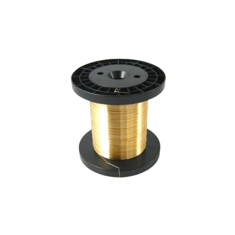 . Customized Fine Diameter Gold Plated Silver Spooled Wire For Electrical And Sensor Connections