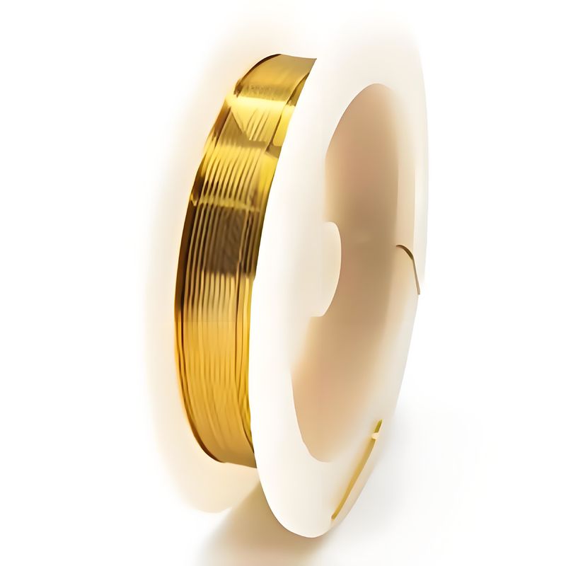Gold Plated Copper Wire for Electronic Components and Conductive Slip Rings with High Elasticity and Corrosion Resistance