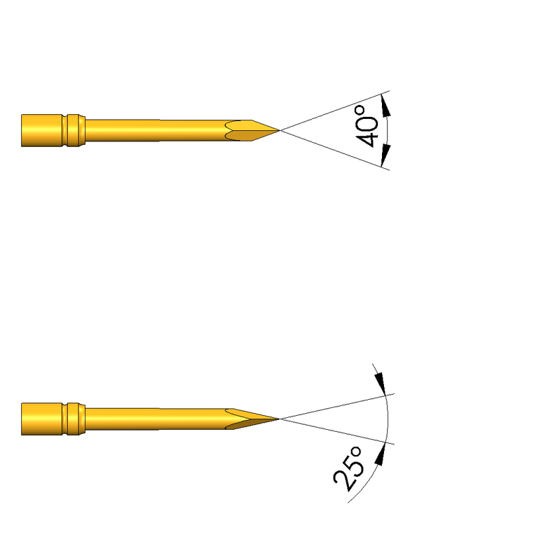 Gold-Plated ICT FCT Spring Test Probes for Circuit Boards GKS-100 Series