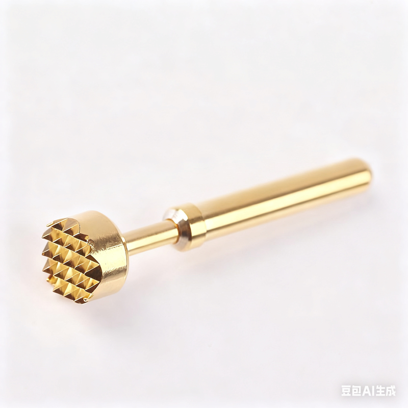 Precision-Engineered Gold Plated Spring Test Probe with 80g Spring Force and 1A Current Ration for PCB Testing
