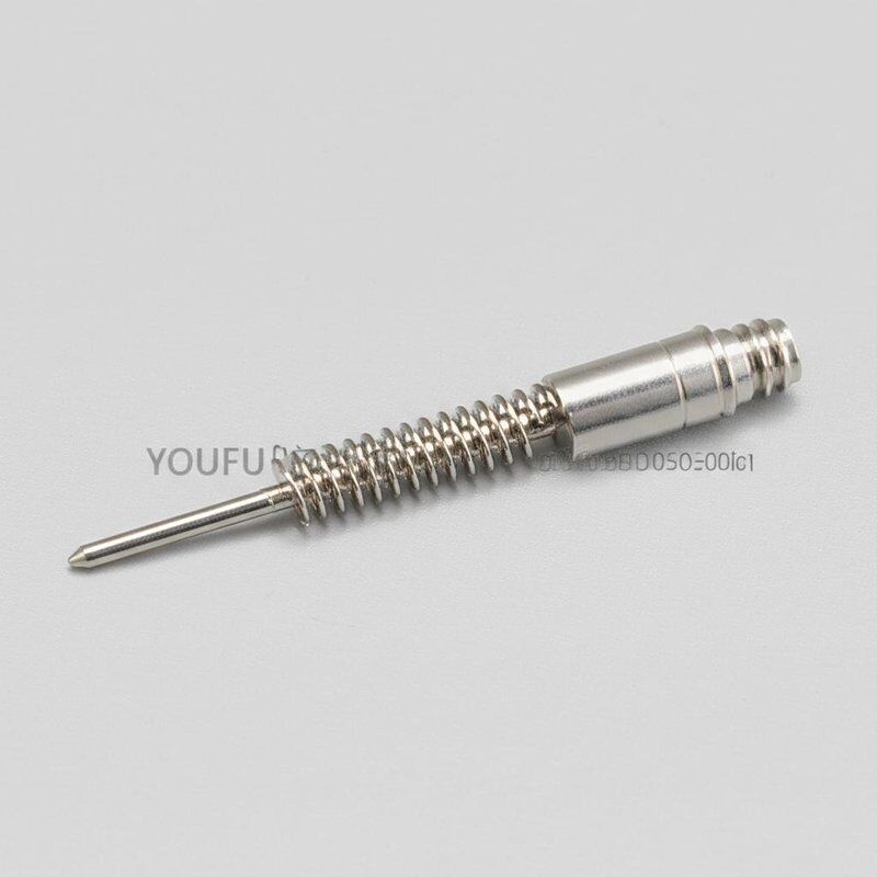 Gold Plated Spring Test Probe with 2A Current Rating and Custom Sizes for IC Testing