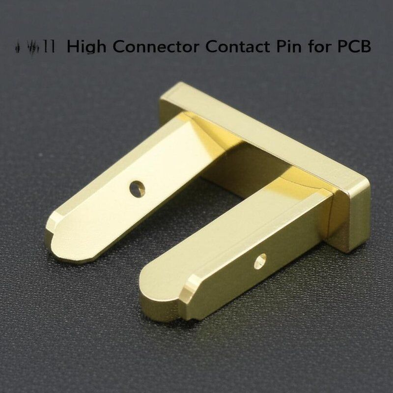 Gold Plated Spring Test Probe with 2A Current Rating and Custom Sizes for PCB Testing