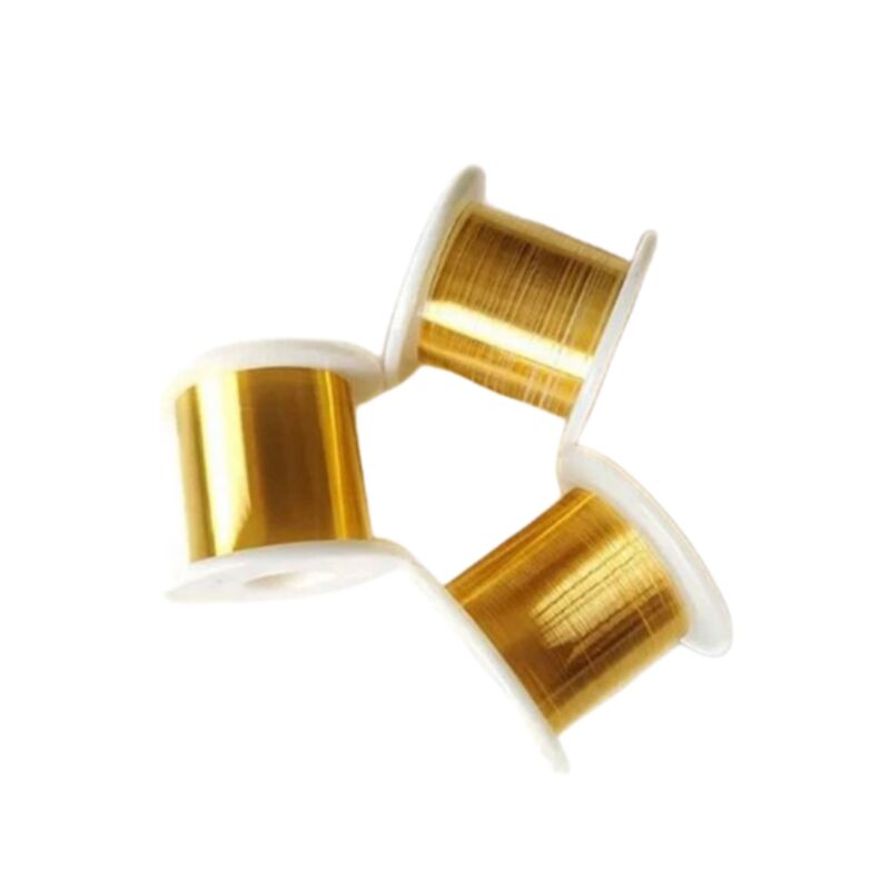 0.003mm Micro Gold Coated Tungsten Wire Anti-Corrosion For Semiconductor Bonding