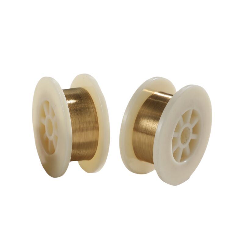 0.0035mm Ultra Fine Gold Coated Tungsten Wire High Temp Resistant Corrosion Resistant for Vacuum Components