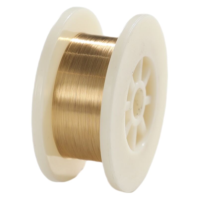0.0035mm Ultra Fine Gold Coated Tungsten Wire High Temp Resistant Corrosion Resistant for Vacuum Components