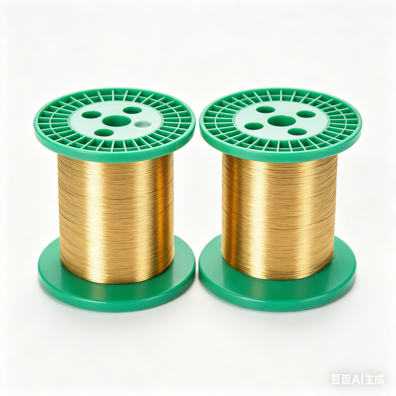  High Purity Tungsten 0.003mm Ultra Fine Gold Plated Wire Low Resistivity Micro Wire