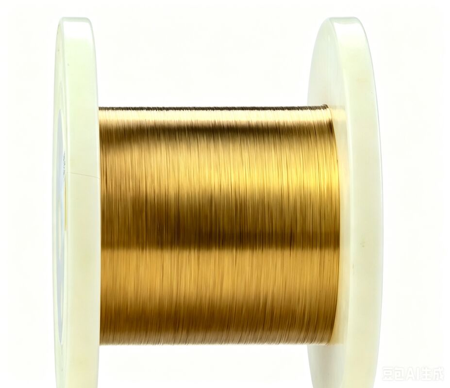 0.0035mm Micro Diameter Gold Plated Tungsten Wire For Vacuum Electronic Micro Parts