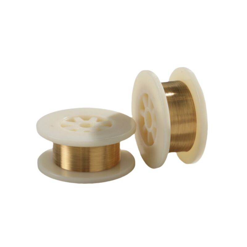 0.0035mm Micro Diameter Gold Plated Tungsten Wire For Vacuum Electronic Micro Parts