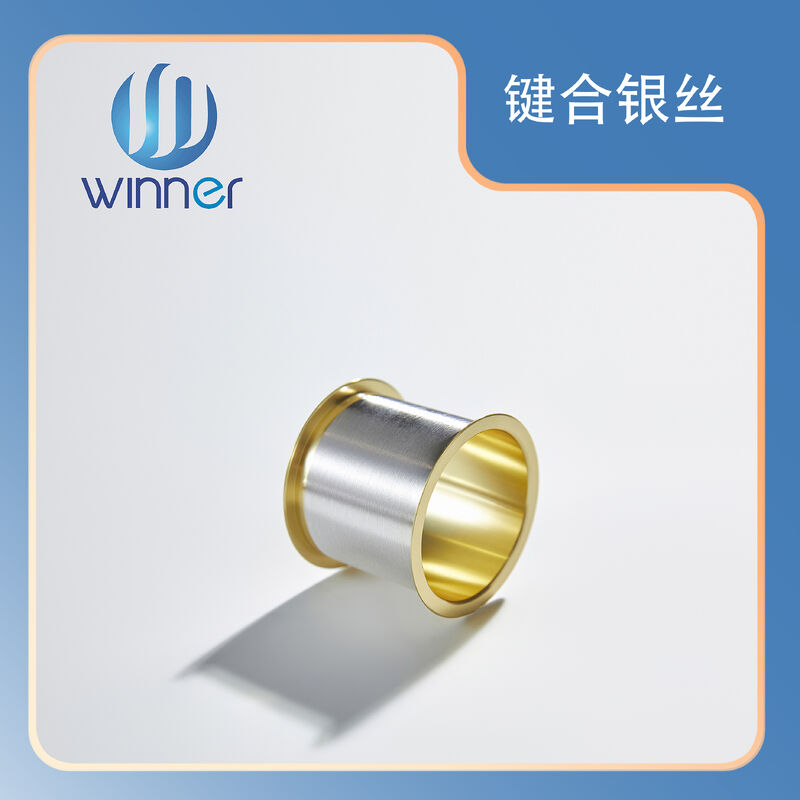 0.01mm Pure Ag Wire Stable Performance for LED Semiconductor Bonding Process