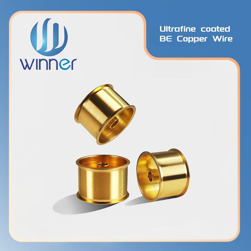 0.02mm C17500 Beryllium Copper Wire High Strength Mini LED Semiconductor Connector Spring Wire
